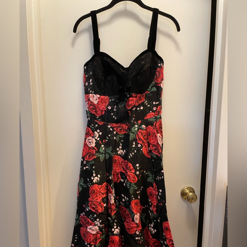 Deadly Dames Courtesan swing dress